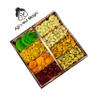 Ajji's Nut Magic Dry Fruit Gift Boxes | Premium 8-in-1 Dry Fruit Gift Box (500g) Almonds, Pistachios, Cashews, Cranberries, Fruit Mix, Black Pepper Cashews, Pineapple Coins, Apricots and Kiwi Dry Fruits Pack, Diwali dryfruit Gift Box, Combo Dry Fruit view 2