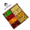 Ajji's Nut Magic Dry Fruit Gift Box 500g | Premium Assortment of 8 Varieties Almonds, Pistachios, Cashews, Cherries, Kiwi, Strawberries, Apricots, and Black Pepper Cashews | Giftbox for All Festivals & Celebrations | Mix Dry Fruits Pack | Diwali Gift view 2