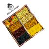 Ajji's Nut Magic Dry Fruit Gift Box 500g | Assortment of almonds, pistachios, cashews, cranberries, fruit mix, peri peri almonds, pineapple coins, and black raisins | Giftbox for All Festivals & Celebrations | Mix Dry Fruits Pack | Diwali Giftbox | C view 2