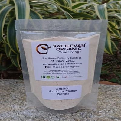 Satjeevan Organic Aamchur Mango Powder, 100g