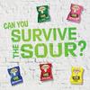 FruitJoy Warhead Extreme Sour Hard Green Apple, Black Cherry, Blue Raspberry, Lemon, and Watermelon Candy Pouch, 56 G, 57 Grams view 3