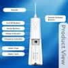 Myora Cordless Water Flosser MY03 for Teeth Cleaning with 300 ml Tank 4 Modes Custom Pressure Levels 1400 mAh Li-ion Waterproof 360 Nozzle Includes 2 Nozzles view 4