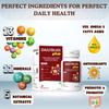 Dailybliss Plus Multivitamin Tablets  30 Veg Tablets | With Veg Omega-3, Antioxidants, Vitamin B Complex, Calcium, Vitamin D, Biotin, Prebiotic & Probiotic | Daily Health Supplement for Energy, Immunity, Hair, Skin & Bone Support view 4