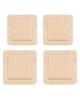4 PCS Bed Sore Dressing, 7.5x7.5cm and 10x10cm Wound Care Pads for Pressure Ulcers, Elderly and Bedridden Patients, Post Care view 1