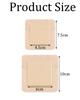 4 PCS Bed Sore Dressing, 7.5x7.5cm and 10x10cm Wound Care Pads for Pressure Ulcers, Elderly and Bedridden Patients, Post Care view 2