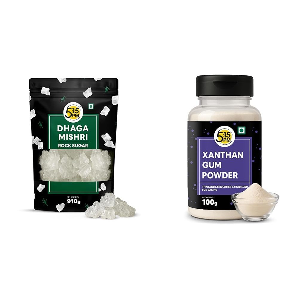 5:15PM Dhaga Mishri 910gm & Xanthan Gum Powder 100g