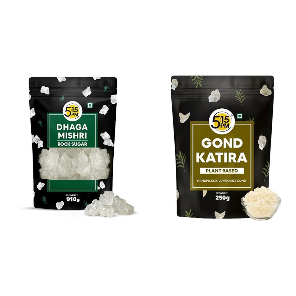 5:15PM Dhaga Mishri 910gm & Gond Katira 250g