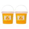 Twisty The Boba Station 1kg Mango Popping Boba with 10 Straws for Bubble Tea, Milkshakes, Ice Cream & Yogurt | Vegan | Pack of 2 view 1