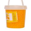 Twisty The Boba Station 1kg Mango Popping Boba with 10 Straws for Bubble Tea, Milkshakes, Ice Cream & Yogurt | Vegan | Pack of 2 view 4