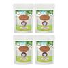 Twisty The Boba Station 500 Gm Nata De Coco Jelly Bits | Coconut Flavored Topping for Bubble Tea, Smoothies, Milkshakes & Ice Cream | Refreshing & Easy to Use | Pack of 4 (2000 Grams) view 1