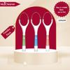 MyTCleaner | Premium Stainless Steel Tongue Cleaner for Men & Women | Fresh Breath | Bacteria Removal | Prevent Bad Breath | Improved Taste Sense & Oral Hygiene - Pack of 3 view 2