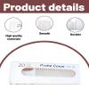 20 Pcs Disposable Probe Covers for Thermometer, Ear Thermometer Covers, Hygienic Use Temperature Monitoring Accessories view 2