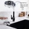 Coffee Cup Glass Rinser Cleaner Beer Pitcher Automatic Washer Faucet Cup Cleaner Sink Accessories, Bar Glass Rinser for Cleaning Wine Glass Baby Bottle at Home, Hotel, Restaurant (Black) view 4