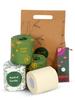 Kind of Earthy Bamboo Toilet Roll Festive Pack | Pack of 4 Eco-Friendly, Soft & Sustainable Tissues | Zero Plastic, Biodegradable & Skin-Safe | Unique Festive Gift Idea for Home & Family view 1