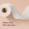 Kind of Earthy Bamboo Toilet Roll Festive Pack | Pack of 4 Eco-Friendly, Soft & Sustainable Tissues | Zero Plastic, Biodegradable & Skin-Safe | Unique Festive Gift Idea for Home & Family view 4