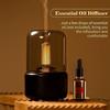2 in 1 Table Lamp and Air Humidifier for Room Moisture, Essential Oil Diffuser, Cool Mist Humidifier & Warm Lights Auto Shut-Off Function, Aroma Diffuser (Light with HUMIDIFIER) view 2