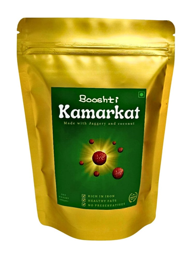 Booshti Kamarkat Coconut Jaggery Candy | Traditional Snack | Calcium-Rich, Iron-Rich | Natural Vitamin E & Good Fats | No Chemicals, No Preservatives | Immunity Friendly, Tasty & Nutritious | 200g