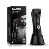 AGARO Grand Body Trimmer, For Beard, Body Shaving, 6 Length Settings, Self Sharpening Ceramic Blades, Waterproof (IPX7), Cordless, LED Torch, Dock Charging view 1