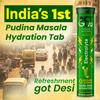 DIET GEAR No Junk Electrolyte | 5 Ltr/20 Servings | Zero Sugar, Zero Caffeine, Zero BS Energy Drink | 7 Electrolytes + Vitamin C That Works as Hard as You Do | Made for Indias Heat & Hustle | Pudina Masala Flavour view 3