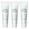 Glamveda Hair Removal Cream For Women (Pack of 3, 120g) | Non Irritating Painless, Moisturize, Skin Brighten | For Sensitive Skin Legs, Underarms, Hands | With Aloevera Extract | All Skin Types view 1