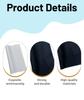 10 Pcs Lens Cleaning Cloth and Laptop Cleaning Cloth Set  Premium Specs Cleaning Cloth for Glasses, Screens, and Eye Lens Items, 15x18cm with Serrated Edges (Black & White) view 3