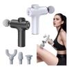 TECH LOGO ELECTRONICS Massage gun for body pain relief legs massager Deep Tissue, Neck, Shoulders, Back, Arms & Feet Massager- 6 Speed Settings Type-C Charging for Muscle Pain Relief Recovery multicolour (Massager) view 2
