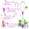 Fealtin Pack of 4 Tongue Cleaner with Travel Capsule Holder | Soft Tongue Scraper & Oral Care Tool | Portable Toothbrush & Toothpaste Storage Plastic Case for Fresh Breath & Dental Hygiene (4PCS + Capsule) view 2