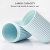 Fealtin Pack of 4 Tongue Cleaner with Travel Capsule Holder | Soft Tongue Scraper & Oral Care Tool | Portable Toothbrush & Toothpaste Storage Plastic Case for Fresh Breath & Dental Hygiene (4PCS + Capsule) view 4