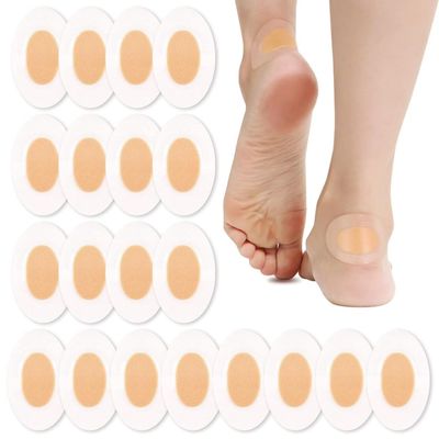 7Seas Heel Blister Protector Patches  Pack of 40Pcs Water-resistant Blister Bandages For Feet, Blister Cushion Tape For Heel, Toe  Transparent Blister Prevention For Travel & Walking