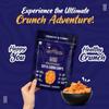 Evolve Healthy Snacks Pack of 3 Oats chips, Quinoa chips and Soya corn chips 100gm each | All Natural Millets and Grains | Vacuum Cooked | No Added Preservatives view 4