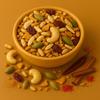 NISHRU Masala Muesli | Spicy & Savory Indian Breakfast Cereal | High-Fiber Healthy Snack with Oats, Nuts, Seeds & Whole Grains | Crunchy Wholesome Mix for Active Lifestyle | 100 gram view 3
