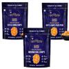 Evolve Healthy Snacks Pack of 3 Moong dal Chips, Soya corn chips and Oats chips 100gm | All Natural Millets and Grains | Vacuum Cooked | No Added Preservatives view 1