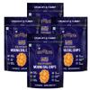 Evolve Moong Dal Chips | Crispy Snack, Protein-Packed, Wholesome & Tasty Munchies, Gluten-Free | No Maida, No Palm Oil | Healthy Snacks For Adults | 220g (55g Each, Pack of 4) view 1