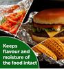 Aluminium Foil Silver Roll  Strong & Durable Food Grade Foil Paper for Wrapping, Grilling, Baking & Preserving Food (72 Mt.) view 4