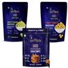 Evolve Healthy Snacks Pack of 3 Ragi Chips 100gm, Pudina makhana and Tomato makhana 60 gram | All Natural Millets and Grains | Vacuum Cooked | No Added Preservatives view 1