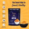 Evolve Healthy Snacks Pack of 3 Moong dal Chips 100gm, Tomato makhana and Peri peri makhana 60gm | All Natural Millets and Grains | Vacuum Cooked | No Added Preservatives view 2