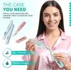 DOT CART Plastic Toothbrush Holder Pack of 3 | Multicolor Portable Travel Toothbrush Case | Hygienic Toothbrush Storage Box for Bathroom & Travel (3 Pastel Toothbrush + 1 Soap Dispenser) view 4
