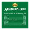 Brijwasi Badam Churma Ladoo | Traditional Indian Sweet | Made with Pure Desi Ghee, Almonds & Dry Fruits | From Mathura | 400g view 2
