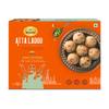 Brijwasi Atta Ladoo | Traditional Indian Sweet | Made with Pure Desi Ghee, Wheat Flour, Almonds & Dry Fruits | From Mathura | 400g view 1