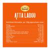 Brijwasi Atta Ladoo | Traditional Indian Sweet | Made with Pure Desi Ghee, Wheat Flour, Almonds & Dry Fruits | From Mathura | 400g view 2