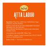 Brijwasi Atta Ladoo | Traditional Indian Sweet | Made with Pure Desi Ghee, Wheat Flour, Almonds & Dry Fruits | From Mathura | 400g view 4