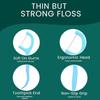 SHOEFWINKL 3 in 1 Tooth Cleaning Dental Floss Toothpicks Plastic Set for Clean Teeth Fresh Breath and Healthy Gums, 50 Piece Set (1) view 3