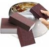 DIVYAH 3 Pcs Scrubbing Sponge Pads | Heavy-Duty Emery Sanding Sponges for Rust, Burnt Stains, Utensils, Kitchen & Bathroom Cleaning - Carborundum Durable Scourer view 1