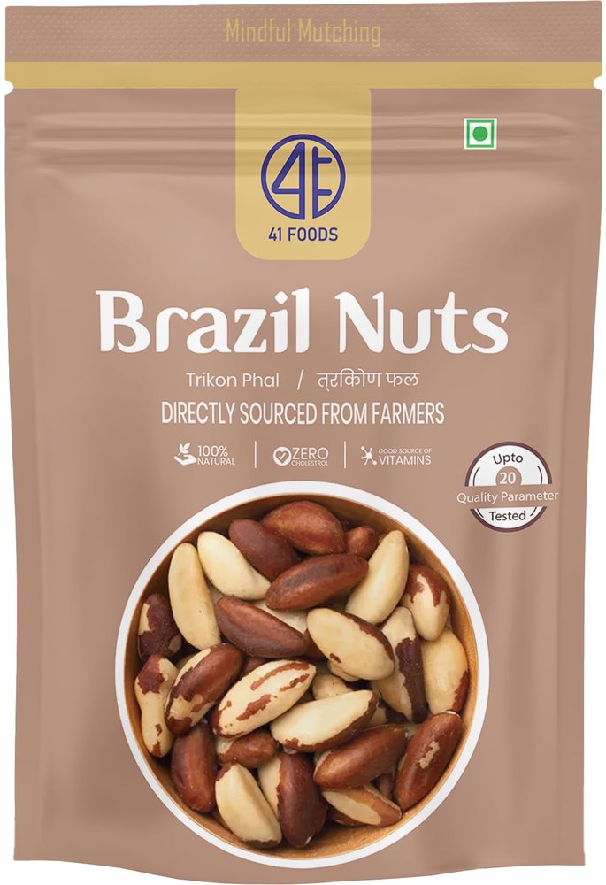 41 Foods Premium Brazil Nuts | Premium Exotic Nuts | 200g