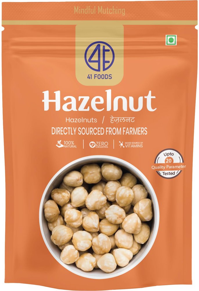 41 Foods Premium Hazelnuts | Premium Exotic Nuts | 200g
