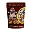 GrowFitz 25g High Protein Oats 800 Gram | Caffee Mocha Flavor Breakfast Oatmeal | 12g High Fiber, Almonds, Raisin, Pumpkin, Chia Seeds, Super Rolled Oats | Healthy Fats, No Added Sugar (Pack of 1) view 1