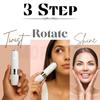 Face Mini Hair Remover Electric Facial Hair Remover for Women, Quick, Instant, Gentle, Painless, Smooth Skin for Upper Lips, Chin, Cheeks, Peach Fuzz (White) view 2