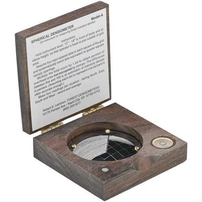 Spherical Crown Densiometer Convex Forestry Suppliers Wildlife Equipment