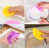 FIDFOL Silicone Dish Scrubber, Kitchen Sponges, Silicone Sponge,Dish Brush, Silicone Sponge Dish Sponges, Kitchen Sponge Double Sided Cleaning Sponges Gadgets Tools Brush Accessories(12PCS,Multicolor) view 4