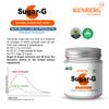 Kenberg Sugar-G Natural Sugar Replacer, Low Glycemic Index, Diabetic-Friendly, Natural Herbal Ingredients, GI less than 43 Certified, Low Calories, Healthy of the whole family, test Sugar, 180gm view 3
